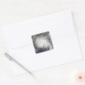 Hurricane Dennis Quadratischer Aufkleber (Umschlag)