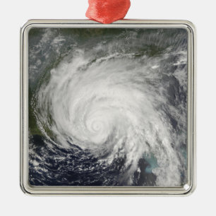 Hurricane Dennis Silbernes Ornament