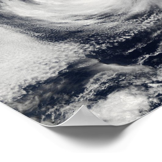 Hurricane Douglas Poster (Ecke)