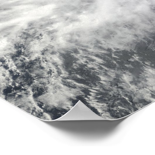 Hurricane Frank off Mexico Poster (Ecke)