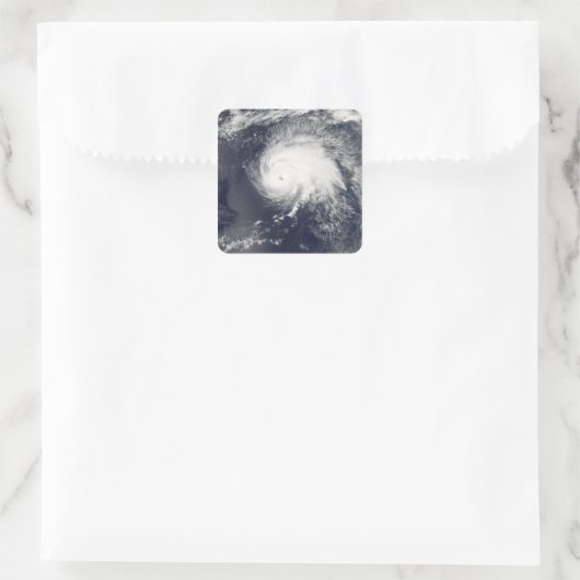 Hurricane Gordon Quadratischer Aufkleber (Tasche)