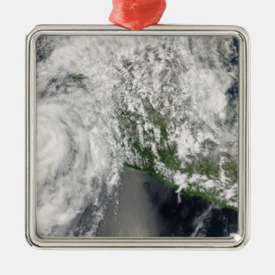 Hurricane Henriette Silbernes Ornament