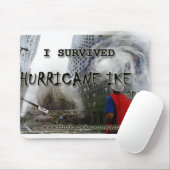 hurricane_ike_collage_shirt_front mousepad (Mit Mouse)