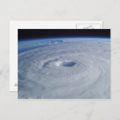 Hurricane Isabel from Space Postkarte (Vorne/Hinten)