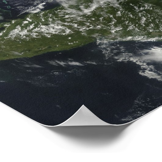 Hurricane Paula Poster (Ecke)