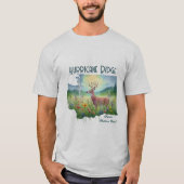 Hurricane Ridge Nationalpark Souvenir Geschenk T-Shirt (Vorderseite)