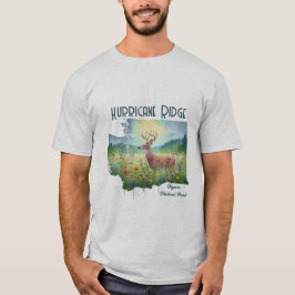 Hurricane Ridge Nationalpark Souvenir Geschenk T-Shirt