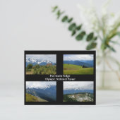 Hurricane Ridge Postcard Postkarte (Stehend Vorderseite)