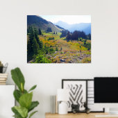 Hurricane Ridge Trail Poster (Heimbüro)
