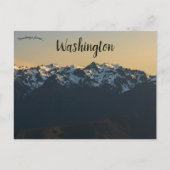 Hurricane Ridge Washington USA Postkarte (Vorderseite)