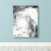 Hurrikan Alex Leinwanddruck (Insitu (Holzboden))