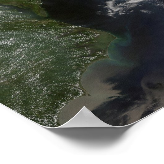 Hurrikan Alex Poster (Ecke)