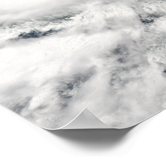 Hurrikan Alex Poster (Ecke)