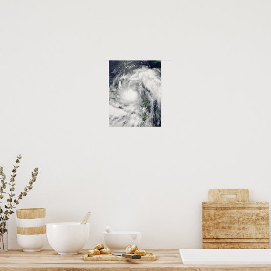 Hurrikan Alex Poster (Küche)