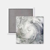 Hurrikan Alex über dem Western Golf von Mexiko Magnet (Vorderseite/Rückseite)