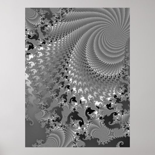 Hurrikan an der grauen Spitze Poster (Vorne)