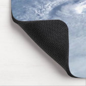Hurrikan aus dem Weltraum Mousepad (Ecke)