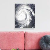 Hurrikan Bill im Atlantischen Ozean Leinwanddruck (Insitu (Wohnzimmer))