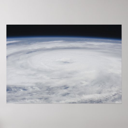 Hurrikan Bill im Atlantischen Ozean Poster (Vorne)