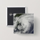 Hurrikan Bill über Nova Scotia Button (Vorne & Hinten)