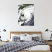 Hurrikan Bill über Nova Scotia Leinwanddruck (Insitu (Schlafzimmer))