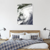 Hurrikan Bill über Nova Scotia Leinwanddruck (Insitu (Schlafzimmer))