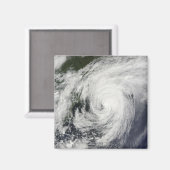 Hurrikan Bill über Nova Scotia Magnet (Vorderseite/Rückseite)