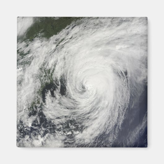 Hurrikan Bill über Nova Scotia Magnet (Vorne)