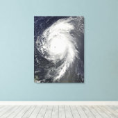 Hurrikan Bill von den kleineren Antillen Leinwanddruck (Insitu (Holzboden))