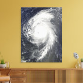 Hurrikan Bill von den kleineren Antillen Leinwanddruck (Insitu (Wohnzimmer))