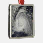 Hurrikan Bill vor der Ostküste Ornament Aus Metall (Rechts)