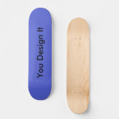 Hurrikan Blue Skateboard (Vorderseite)