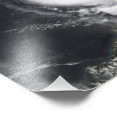 Hurrikan Dean im Atlantik und in der Karibik Fotodruck (Ecke)