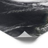 Hurrikan Dean im Atlantik und in der Karibik Poster (Ecke)