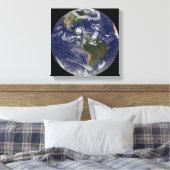 Hurrikan Dean nähert Yucatan Halbinsel Leinwanddruck (Insitu (Schlafzimmer))