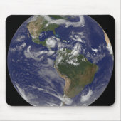 Hurrikan Dean nähert Yucatan Halbinsel Mousepad (Vorne)