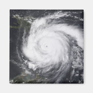 Hurrikan-Dekan im Atlantik und im Carribbean Magnet