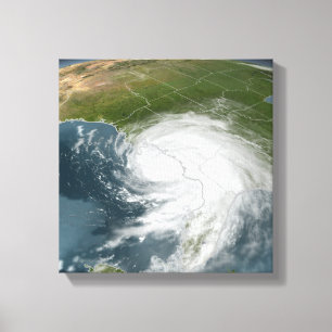 Hurrikan Dennis 2 Leinwanddruck
