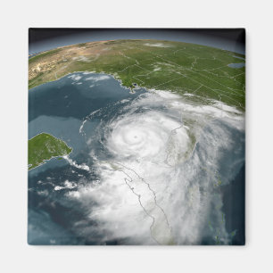 Hurrikan Dennis 3 Magnet