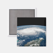 Hurrikan Dorian über dem Atlantischen Ozean. Magnet (Vorderseite/Rückseite)