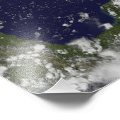 Hurrikan Earl 2 Fotodruck (Ecke)