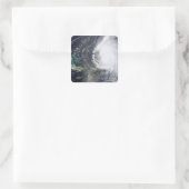 Hurrikan Earl 2 Quadratischer Aufkleber (Tasche)