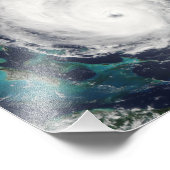 Hurrikan Earl 3 Fotodruck (Ecke)