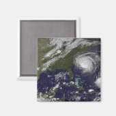 Hurrikan Earl 4 Magnet (Vorderseite/Rückseite)