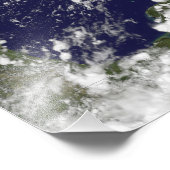 Hurrikan Earl Fotodruck (Ecke)