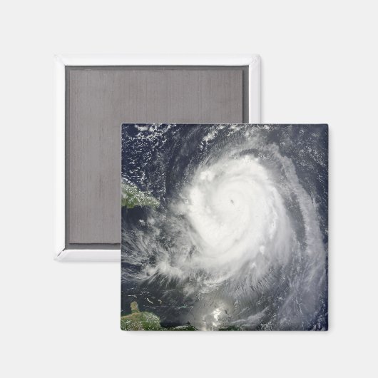 Hurrikan Earl Magnet (Vorderseite/Rückseite)