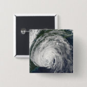 Hurrikan Earl off the Mid Atlantic Button (Vorne & Hinten)