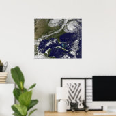 Hurrikan Earl Poster (Heimbüro)