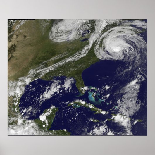 Hurrikan Earl Poster (Vorne)