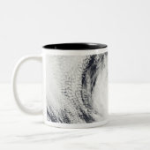 Hurrikan Elida 2 Zweifarbige Tasse (Links)